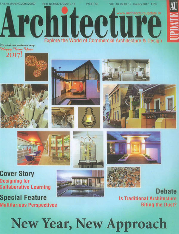 Bring back Indian-ness in architectural design: FoAiD forum with Unbuilt projects presentation by Nandini Sampat; Architecture Update Magazine - January 2017. Vol 10 Issue 12.